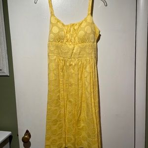 Yellow dress